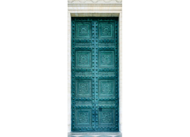 Наклейка на дверь Двери в Пантеон в Париже